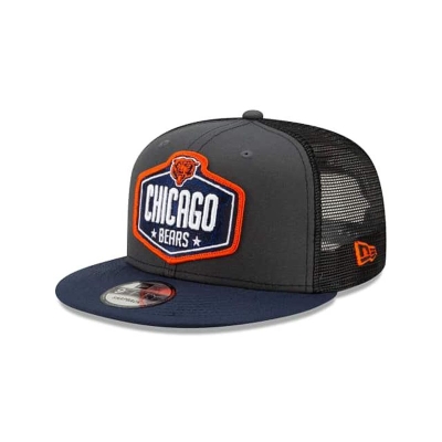 Chicago Bears Gorra | New Era NFL Draft 9fifty Snapback Cap Mexico - Grises